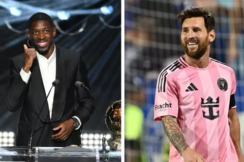 أول تعليق من ميسي بعد فوز عثمان ديمبيلي بالكرة الذهبية 2025 